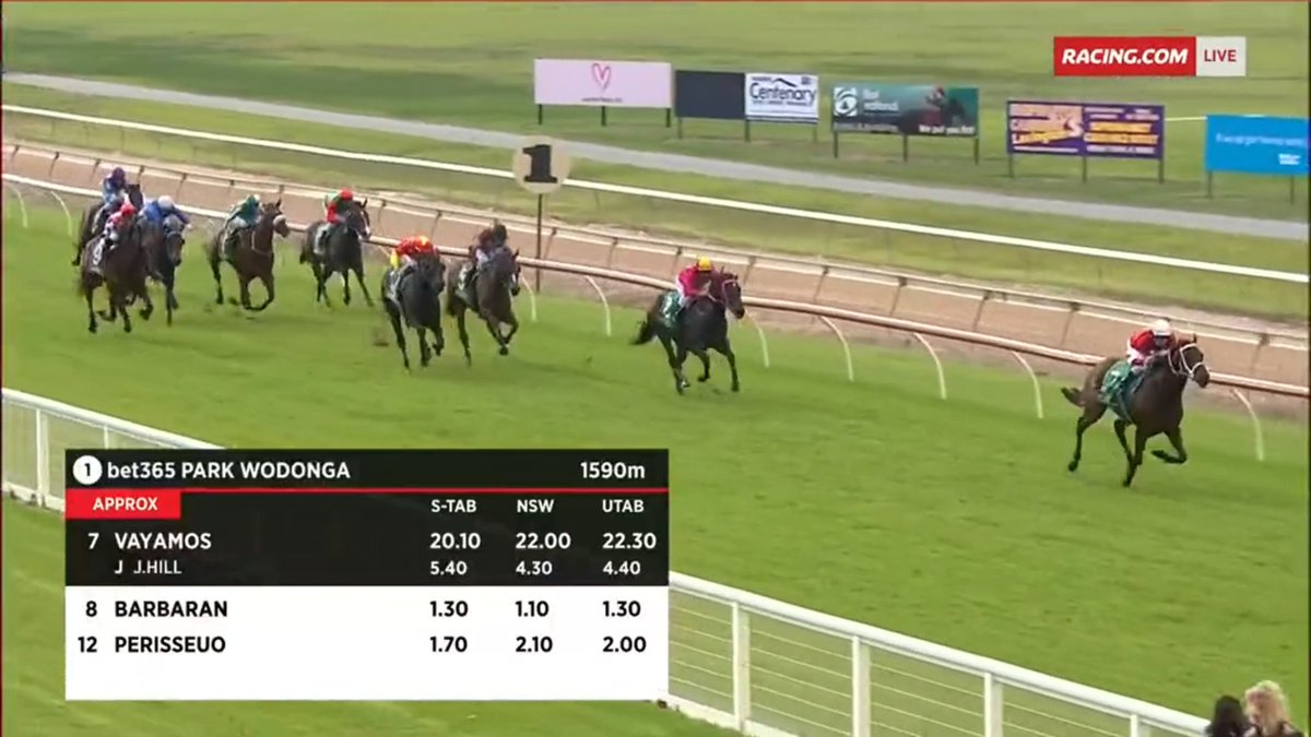 Racing's tweet photo. Huge start at Wodonga... 💰 

@Country_Racing https://t.co/sSTkTWkx7W