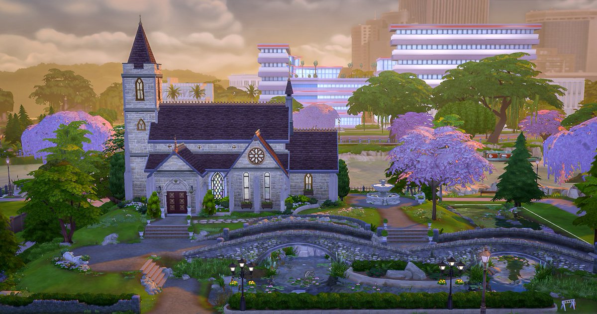Tinkerbombb1's tweet photo. It's been a long while since I have completed a Sims build. Tonight I finally finished "Haven Village Church".
#ShowUsYourBuilds @TheSims #TheSims4 #SupMag https://t.co/p1FtFK7daB