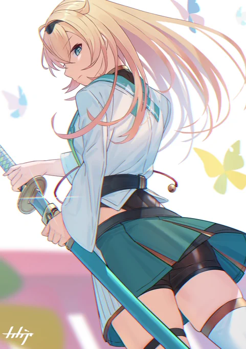一閃からの 一瞥するシチュエーションすき
#いろはにも絵を 
