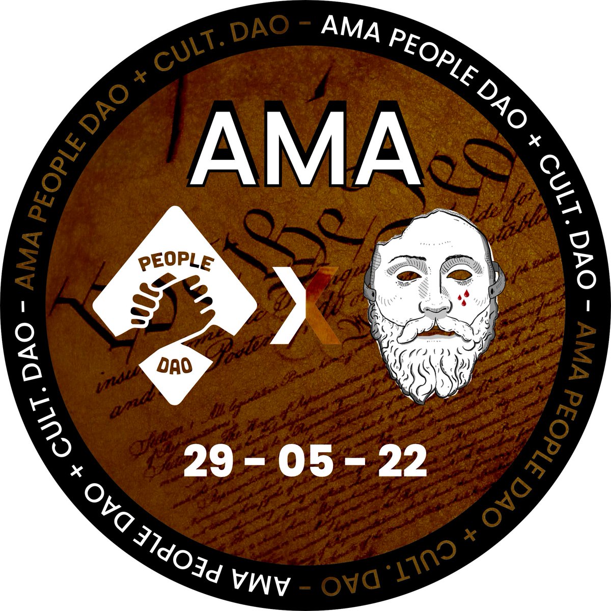 Join us and <a href="/wearecultdao/">Cult.DAO</a> this Sunday at 2pm UTC for an AMA!

$PEOPLE community, what do you want to ask the $CULT community? Comment below 👇🏽

Peep the <a href="/ProjectGalaxyHQ/">Now Galxe (Previously Project Galaxy)</a> OAT we're issuing to AMA attendees  😎