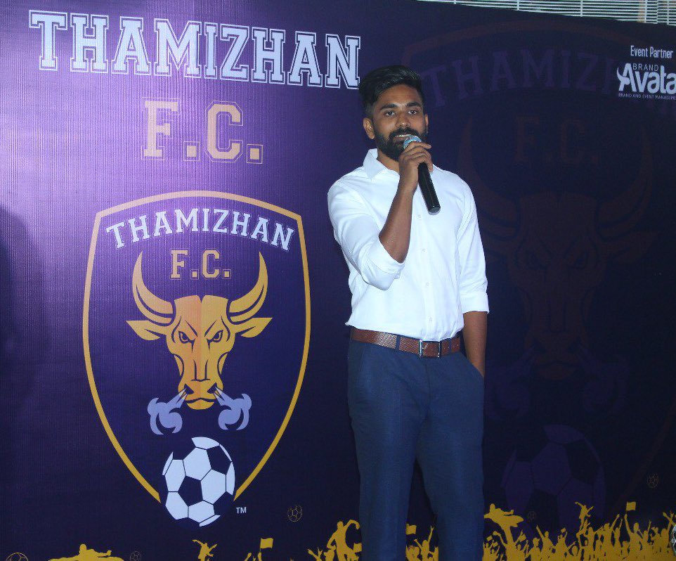 thamizhan_fc's tweet photo. Happy Birthday to our Director @01Imrankhan sir .Thamizhan FC family wishes our boss a great plans ahead with his vision and initiatives for developments of Tamilnadu &amp; Indian Football 

#thamizhan #fc #thamizhanda #chennai #coimbatore #neyveli #cuddalore #trichy #madurai #india https://t.co/j9ZpJzHwMD
