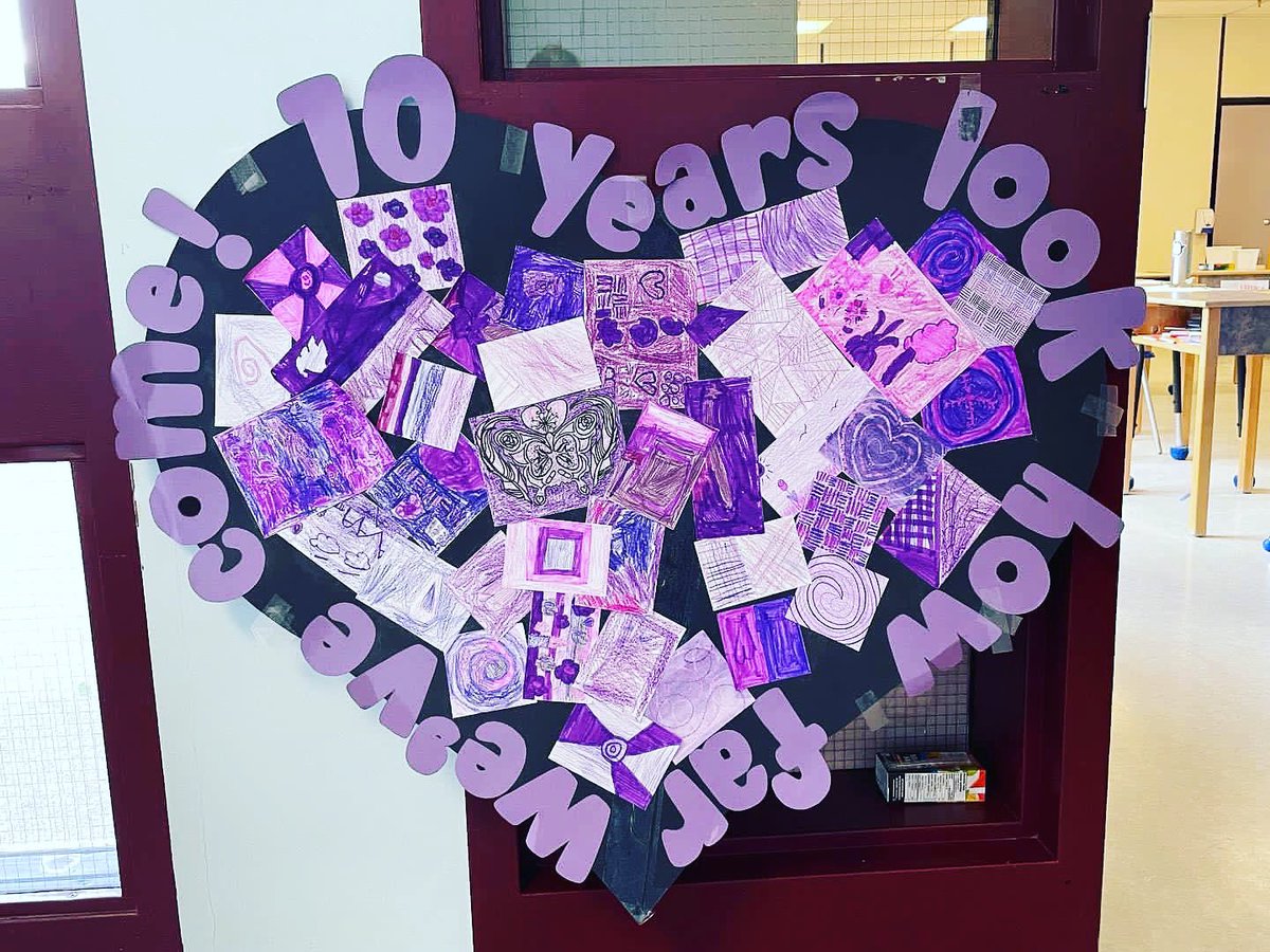 CFYukon's tweet image. Happy #walkday eve! Shout out to #WatsonLake’s Elementary school for this celebration of our 10th fundraising year! #10yearslookhowfarwevecome #CFYukon #cysticfibrosis
