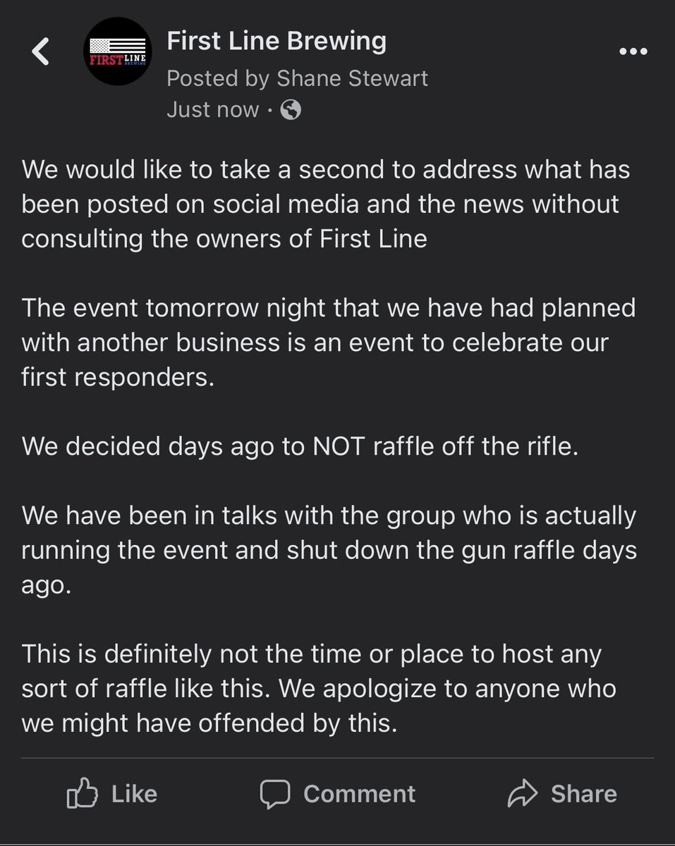 First Line Brewing tweet media