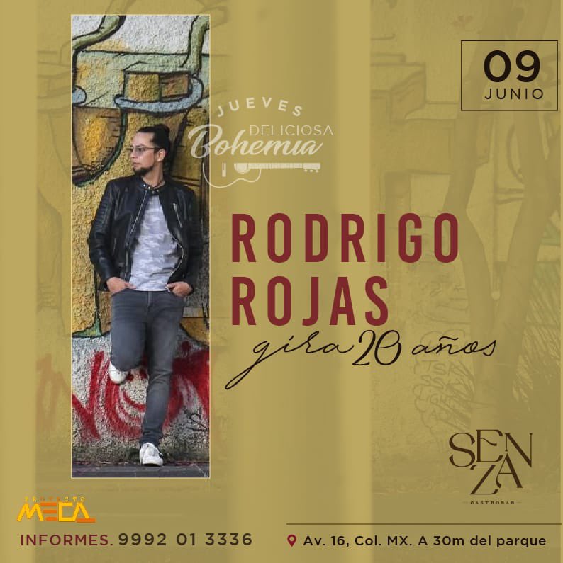 Mecadictos's tweet photo. @Rodrigo19463821  regresa a MÉrida para festejar sus 20 años en la música https://t.co/vTfy418Lgv