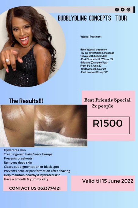 Book Vajacial treatment   0633774121 #VajacialtreatmentSA https://t.co/F6I05osWbJ<a href="/tag/vajacialtreatmentsa"class="tags">#VajacialtreatmentSA</a>