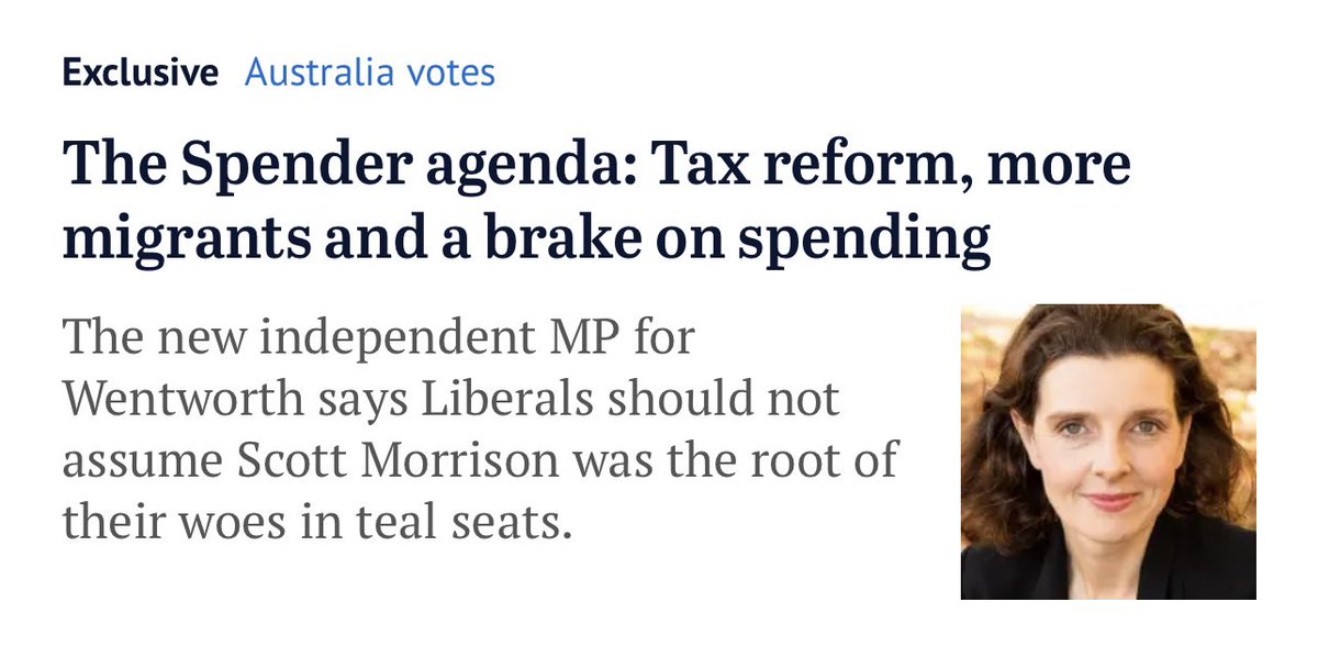 Economic reform could’ve united the entire Party and given us a point of difference with the teals. Instead they stole our thunder while we offered pork barrelling, expediency, and the culture wars #auspol #AusVotes2022