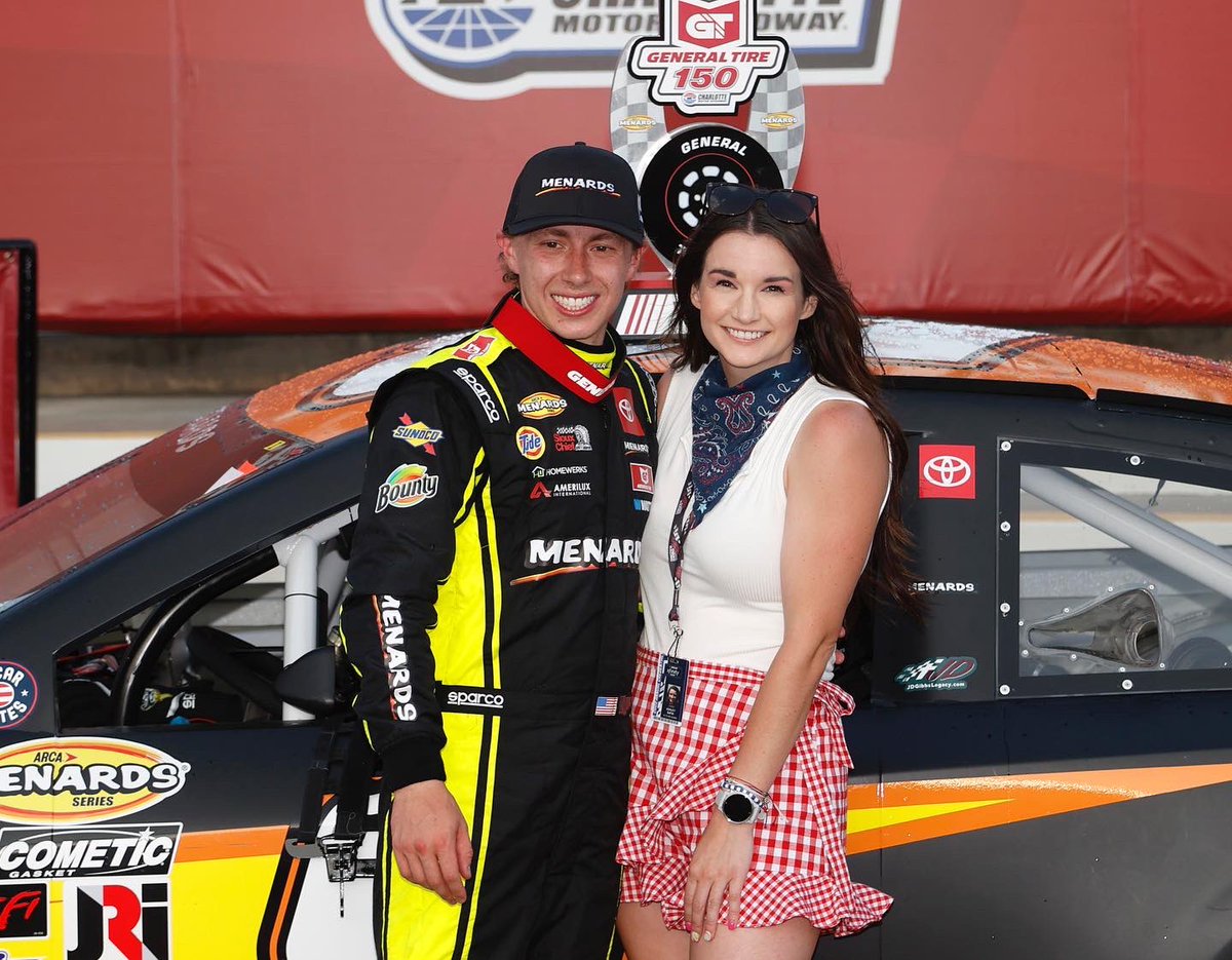 BrandonJonesRac's tweet image. Had fun going back to the ARCA Menards series. We were able to get the W in the #81 @joegibbsracing Tide Menards Camry tonight. Now let’s go get another one tomorrow!