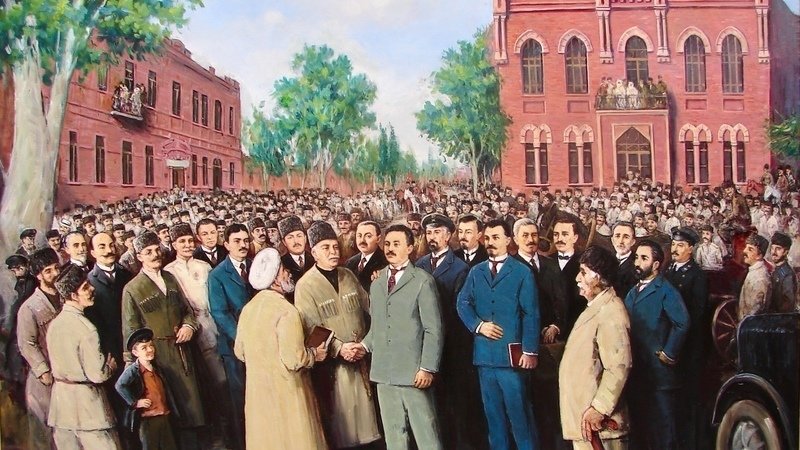 gns_adn's tweet photo. Cümhuriyyət və onun idealları ölməzdir! Yaşasın Rəsulzadə və silahdaşları! 28 May bayramımız mübarək olsun🇦🇿🇦🇿🇦🇿 https://t.co/SAfaXzPaXj