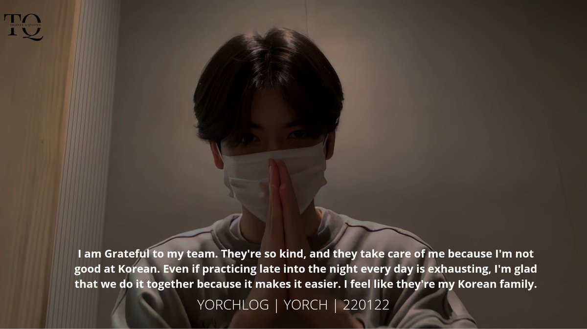 TraineeA_Quotes's tweet photo. "I'm glad that we do it together..."

#TraineeA #Trainee_A #traineea_yorch #yorch #yorch_yongsin https://t.co/khTwTaUcFk