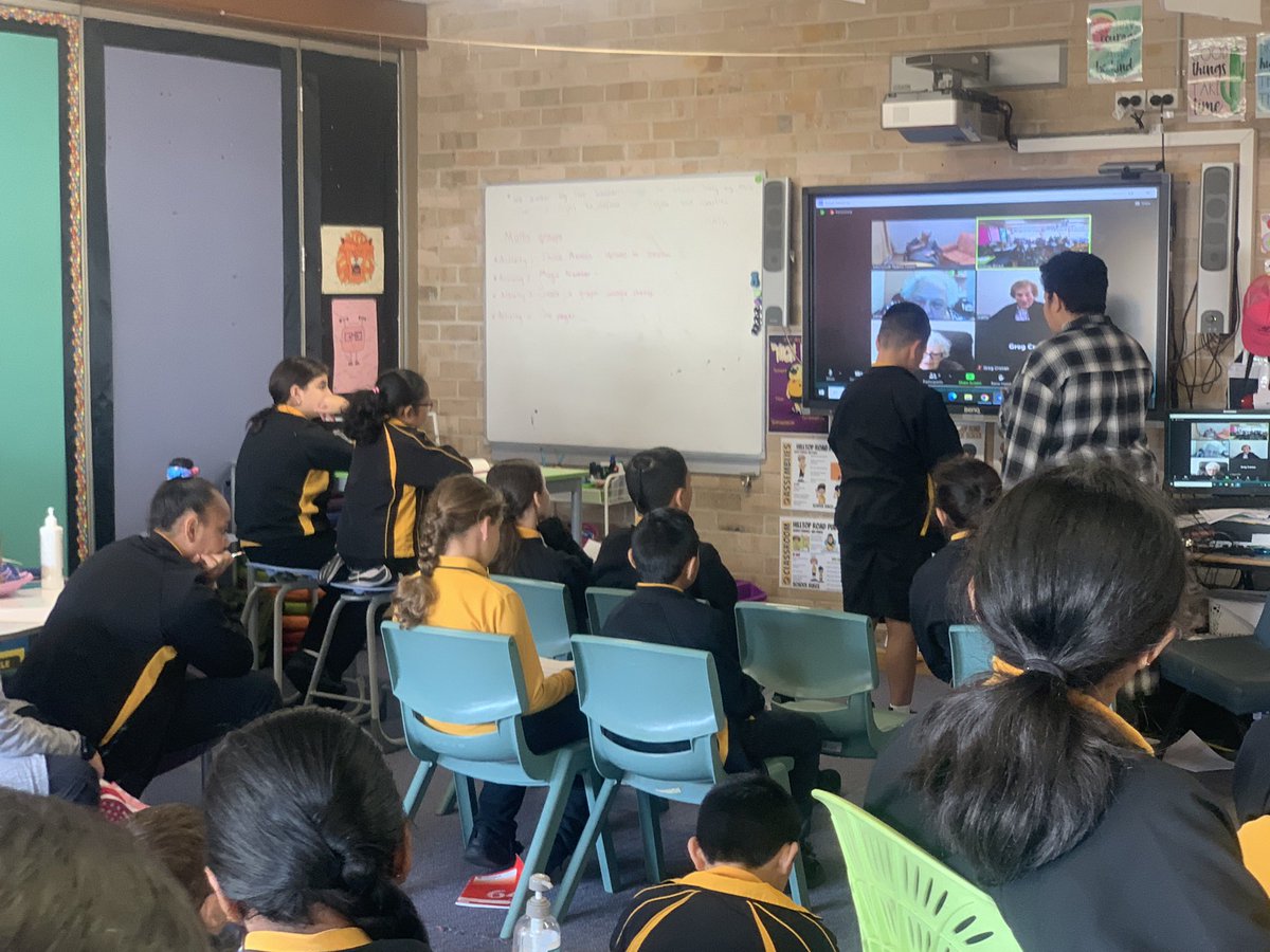 HPopStudio1's tweet photo. Engaged in important conversation with our elder friends during Intergenerational Learning sessions with our Year 5 students every week with Ms @Maxine_Johns06 #intergenerationallearning #necessary conversations #hilltoproad #studentvoice @see_natalie https://t.co/0MY4GtSMJa