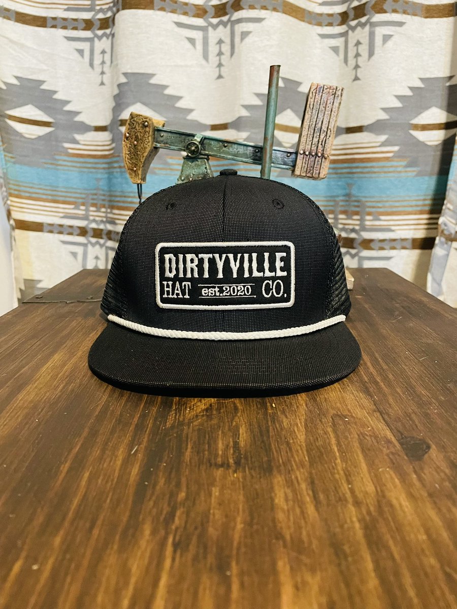 Need twitters help... Which hat is your go to?? Comment white or black. Everyone who votes will be entered in a giveaway for a koozie..