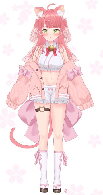 予想というか願望だにぇーーーー🌸🌸🌸

#さくらみこ新衣装予想 
#miko_Art 