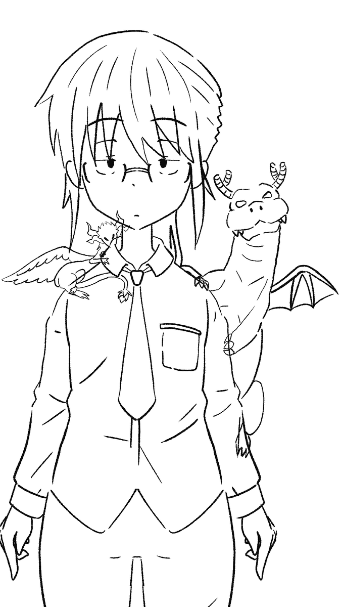 EDO_arty's tweet photo. Kobayashi - Miss Kobayashi's Dragon Maid #小林さんちのメイドラゴン 
Full Galery https://t.co/hRdUbL45Lo
#LineArt #Headshot #小林 #Fanart #ファンアート #MyArt #Anime https://t.co/QD6ImDITwY