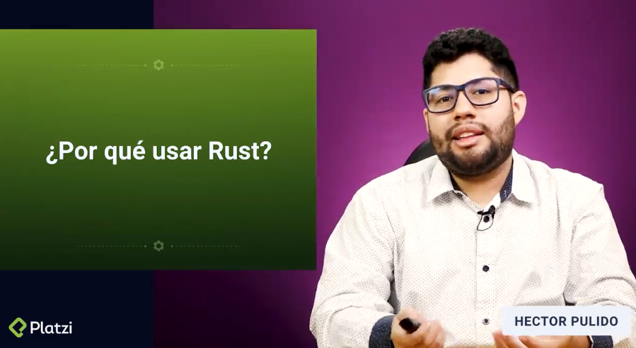 Rust es uno de los lenguajes más usados y amados por la comunidad😍

En este NUEVO CURSO, <a href="/Hector_Pulido_/">Hector Pulido 🧸 Gossip & Potions, Wishlist NOW</a> te enseña las bases, mientras creas, paso a paso, una calculadora digital y un videojuego de texto🖥

MUY PRONTO en tu suscripción 👇
platzi.com/l/rust_0522t/