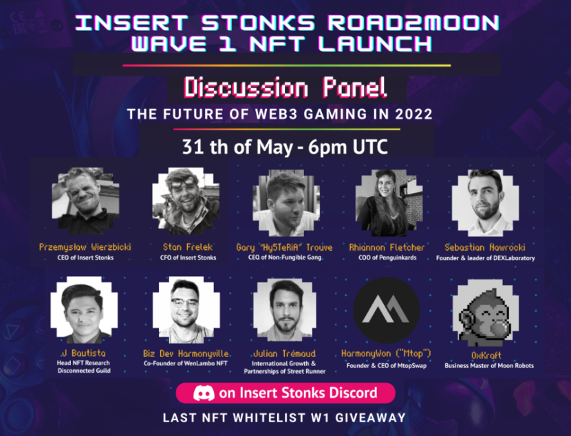 DisconnectedRDG's tweet photo. Come and join us now!
Discussion Panel: The Future of Web3 gaming in 2022
When: 31th of May | 6pm UTC
Where: Insert Stonk discord AMA stage https://t.co/Aq8GkO0RpL
During the panel there will be give away whitelists to the participants of this panel.
#DGxIS
#LFGDisconnected https://t.co/MpA6tH0IJ9