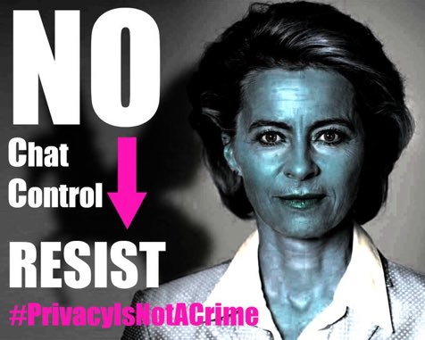 TheIdealist_0's tweet photo. All Europeans must resist and fight against #ChatControl legislation! Contact EU MEP’s and please use your voice! You can leave your opinion directly to EU platform using link below. Resist! #PrivacyIsNotACrime https://t.co/OPGUWFYCjj https://t.co/xeXR2wmF47