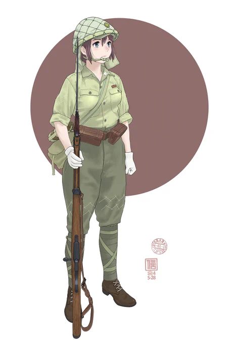 オリジナル着け剣娘ちゃん、完成です!
※本作は @upside_uuppip さんからの発注作品です。 
