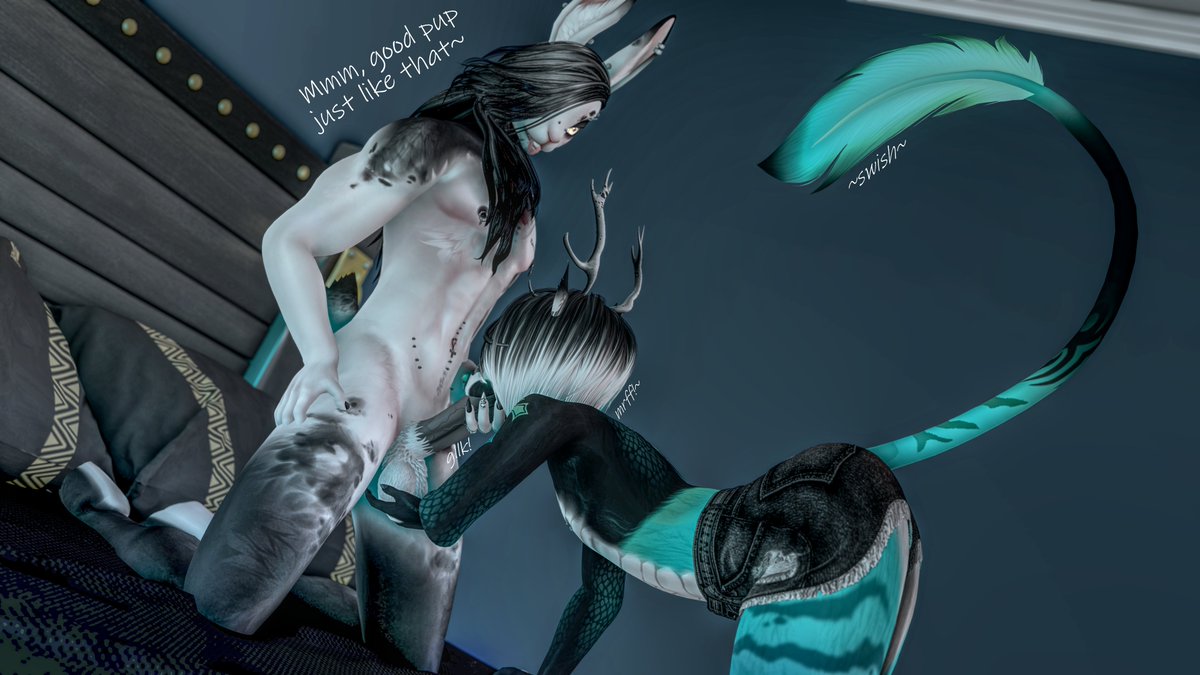 PrushyBoy's tweet photo. Prushy and @CaramelTheBun were just chilling on bed and then things got frisky. One thing led to another and now the air is hot and full of breathy moans >w>
Thanks for doing this one with me Mel ♥
Been a while since I did a full set with someone
Part 2 coming really soon https://t.co/INprEAyBOw