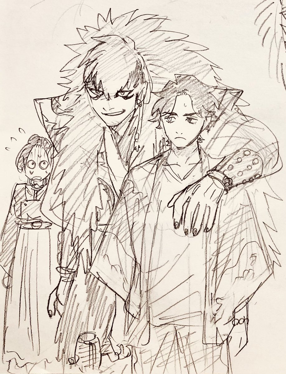 喜代三郎と五郎左衛門とふーちゃん 
