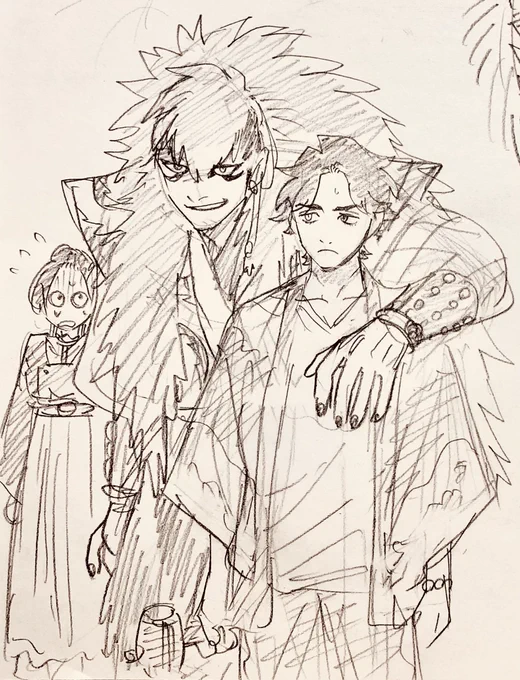 喜代三郎と五郎左衛門とふーちゃん 