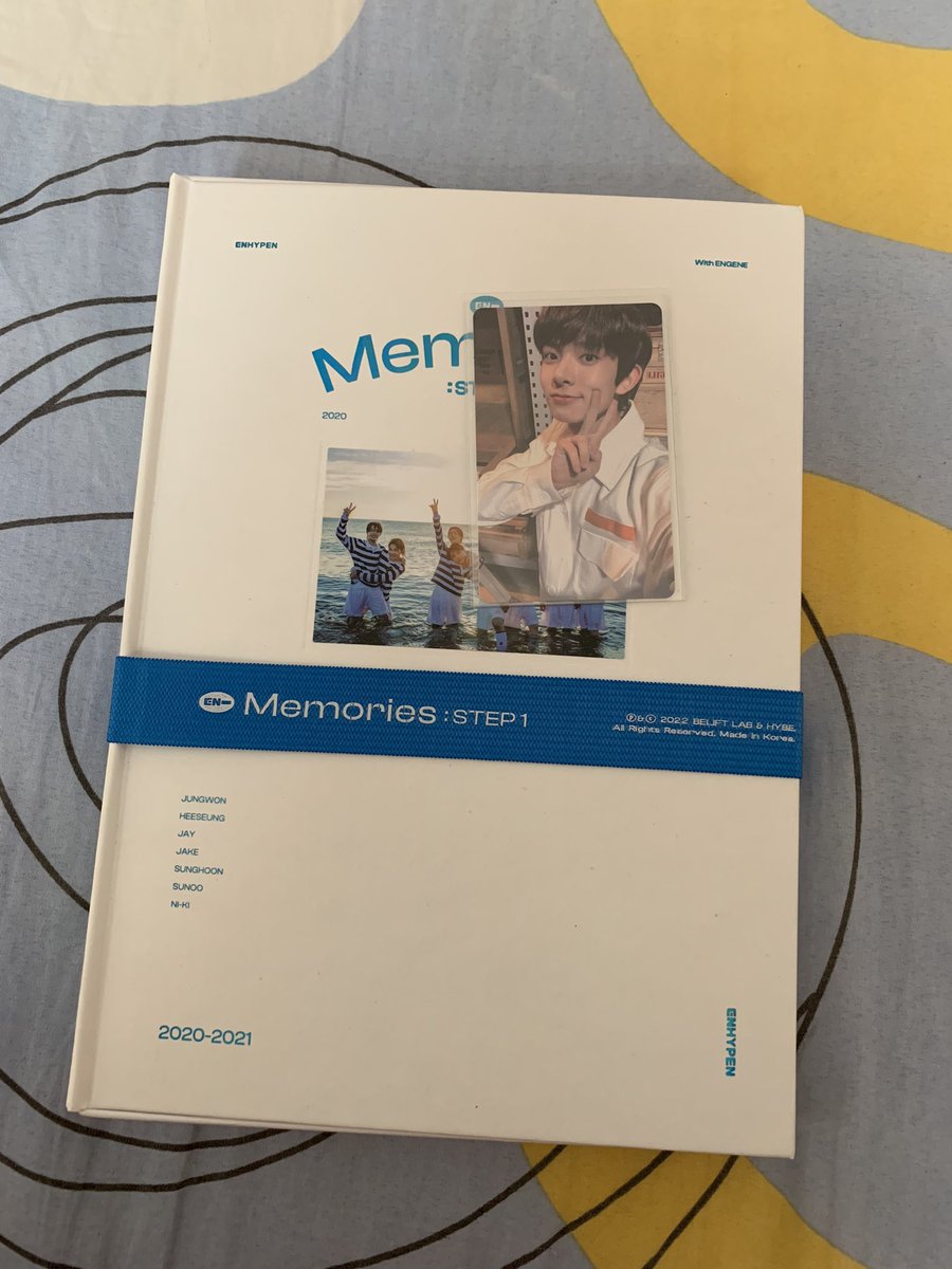 wts lfb ph ꒰ #0115cartsells ꒱

  𓂂 𓏸 enhypen memories step 1 dvd unsealed with heeseung rpc 

𓏔 ₱2,550 
𓏔 payo / 3 days reserve (prio payo)
𓏔 onhand
𓏔 complete inclusions
𓏔 rcbt: 0115cart.carrd.co
𓏔 dm/reply mine to claim