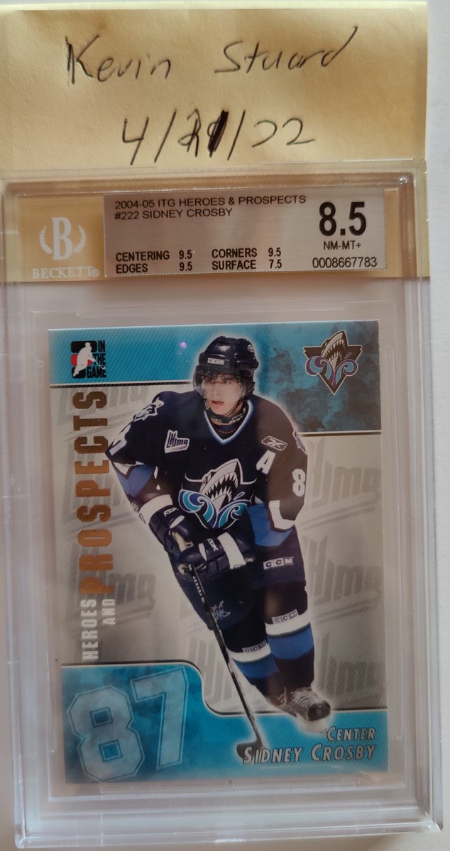 Will go down to $40/obo with $6 fully insured USPS 1st Class shipping. BMWT. Message for questions or offers. #thehobby #whodoyoucollect #hof #nhl #nhlplayoffs #penguins #pittsburgh #crosby 