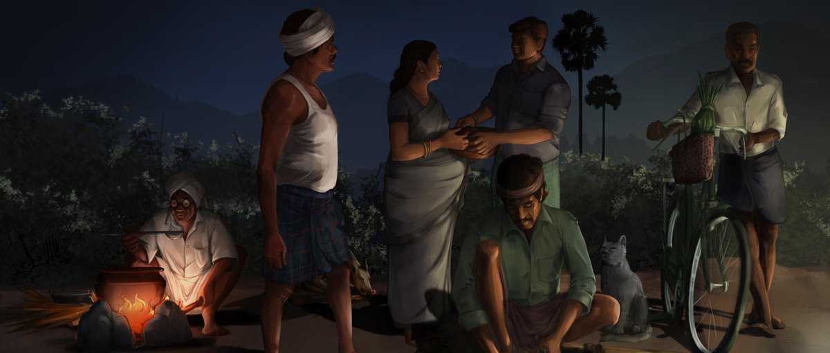 Ezhilfernandas's tweet photo. I am very glad to share with few frames.
Narrative illustration done for Neelam Production. https://t.co/rs3Mds025b