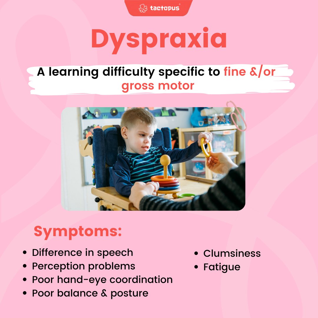 Children who experience Dyspraxia can appear awkward and clumsy and struggle with tasks that require balance and coordination. The right treatment plan can help your child manage many of their physical difficulties and improve their general confidence and self-esteem. 
#dyspraxia