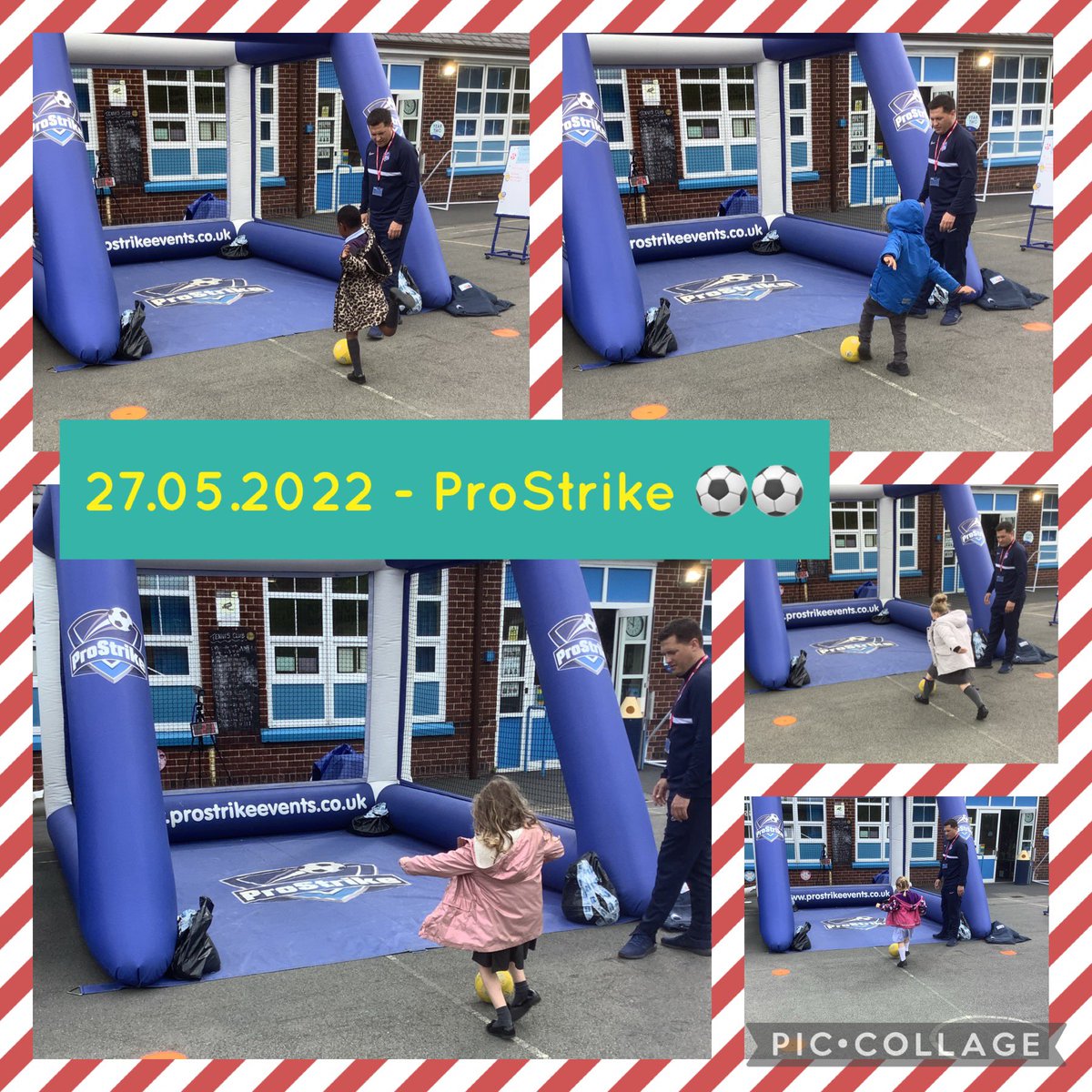 wcp_schoolEYFS's tweet photo. #earlyyears had a great time taking part in the @ProStrikeEvents 
They raised lots of sponsorship money and gave it their best shot! #wcpsphysical #prostrike ⚽️⚽️⚽️ https://t.co/tFIWPOvJUK