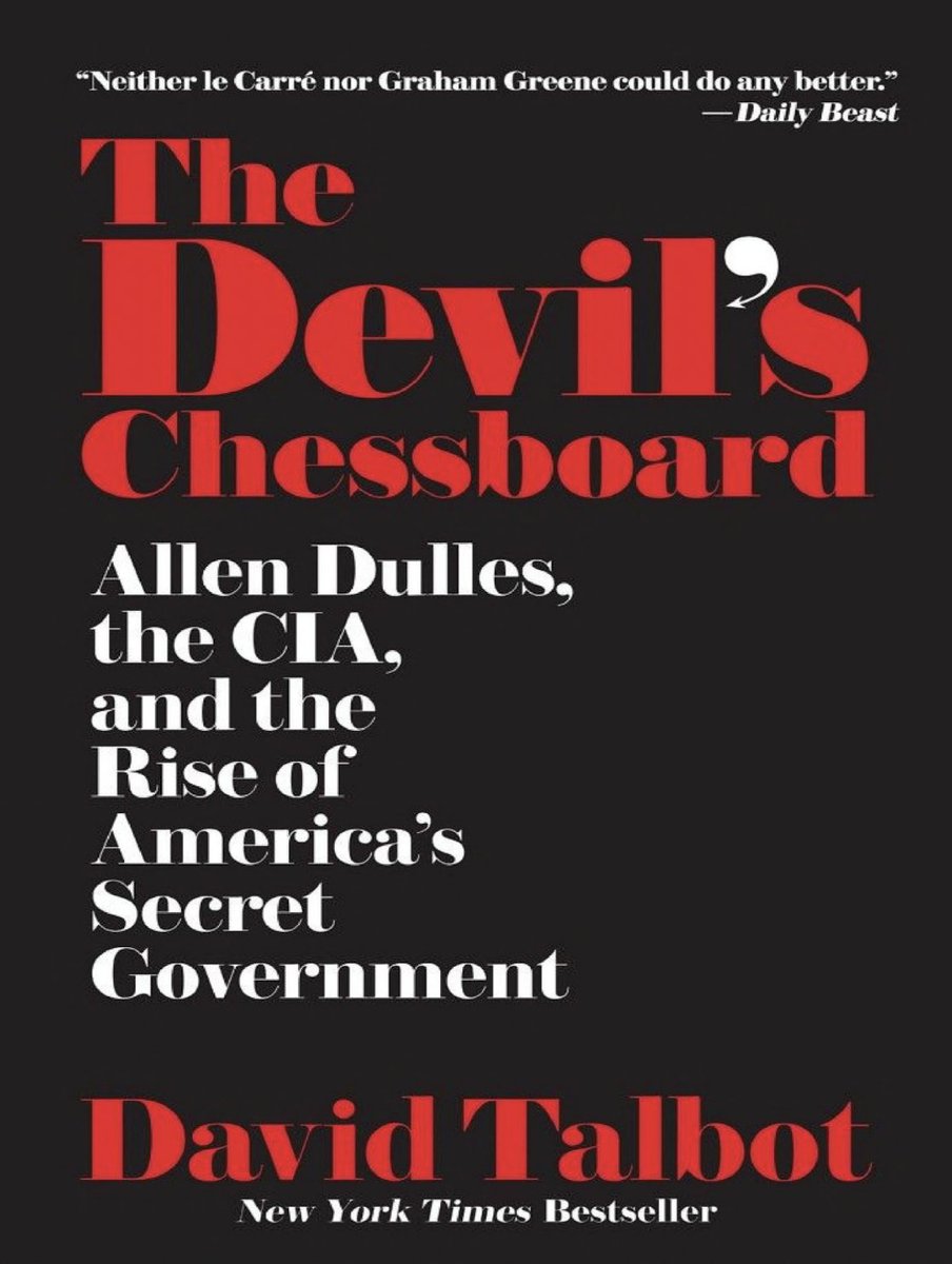biantaioctopus's tweet photo. 看完了《The Devil's Chessboard》，了解了一下CIA的黑暗历史，包括对纳粹的包容，对共产主义的仇恨，对第三世界的疯狂掠夺和欺压，对国内政治的操控，以及刺杀肯尼迪兄弟的丧心病狂。 https://t.co/JY7MlxD29b