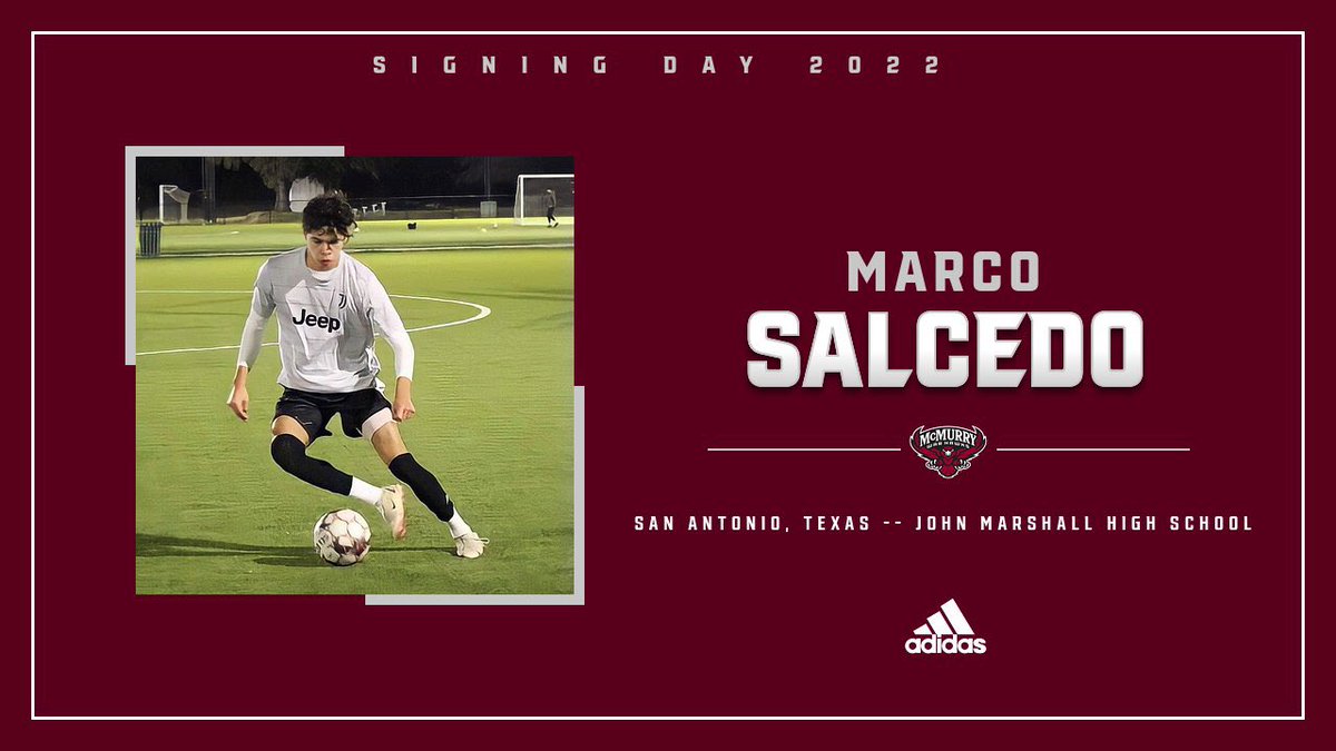 McMurryMSoccer's tweet photo. We want to give a big welcome shout out to Marco Salcedo! We can’t wait to see you get to work in the fall! #alacumba https://t.co/MabpcR6kar