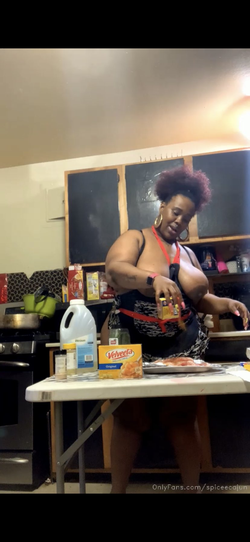 TW Pornstars - 1 pic. Spicee Cajun. Twitter. Naughty big booty cook show  Live nude only on my onlyfans. 4:45 AM - 28 May 2022