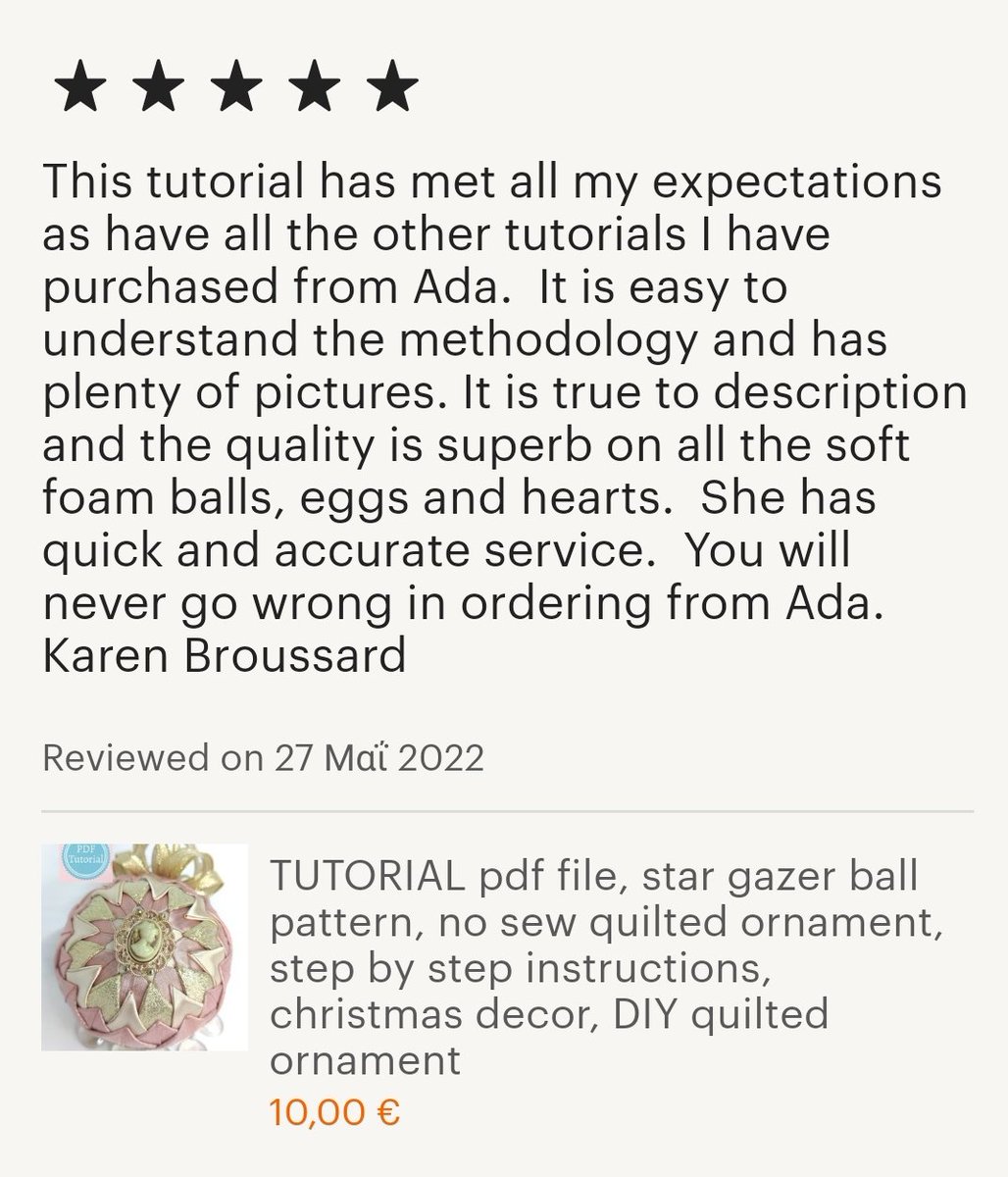 AdaQuilted's tweet image. I love hearing back from customers and nothing makes me prouder and more emotional than another happy customer.
Thank you so much Karen!
 #etsy #handmade #adaquiltedcreations #etsyfinds #etsygifts etsy.me/3LWBWsW