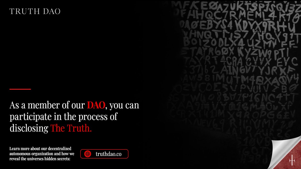 The Truth DAO tweet media