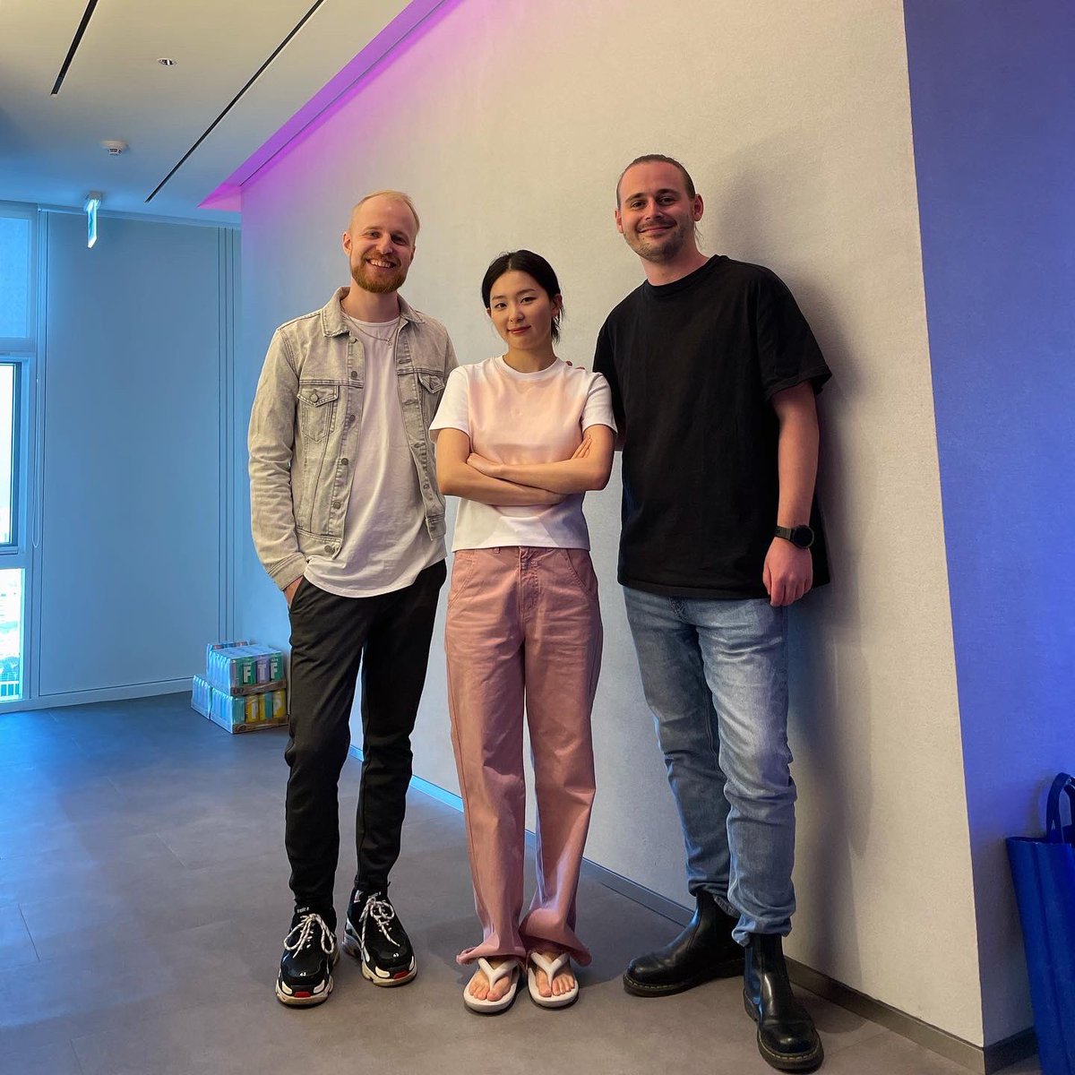 madewmoonshine's tweet photo. Such a blast having the one and only Seulgi from @RVsmtown come by the studio! 🐻💛🍍
Thank you for your hard work &amp; see you again soon!👀🌚 https://t.co/CvZAp084s9