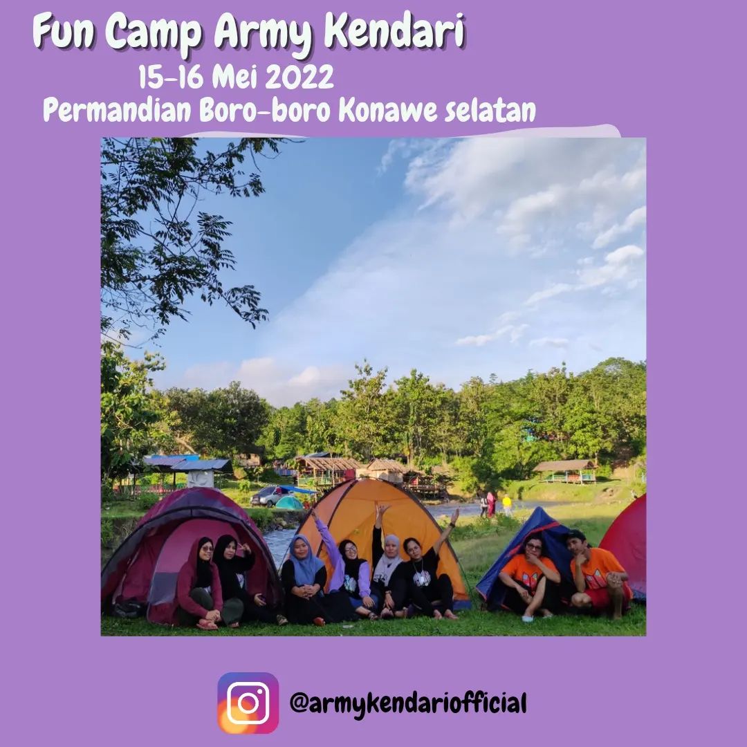 ArmyKendari's tweet photo. Fun Camp Army Kendari yang diikuti juga oleh LDC ( langkoe diving club' UHO dan UK Seni IAIN ).

Memperkenalkan seperti apa sih ARMY terutamanya ARMY yg ada di Kendari, membantah paradigma diluar sana tentang Army hanya sekumpulan org HALU.

#BTS #armykendariofficial https://t.co/AzkfE8HJmo
