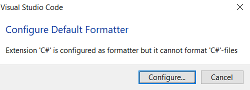 KaderaZachary's tweet photo. The C# Formatter cannot format in C#. Cats and dogs are living together. It's armageddon. https://t.co/H8KDrVmZzJ