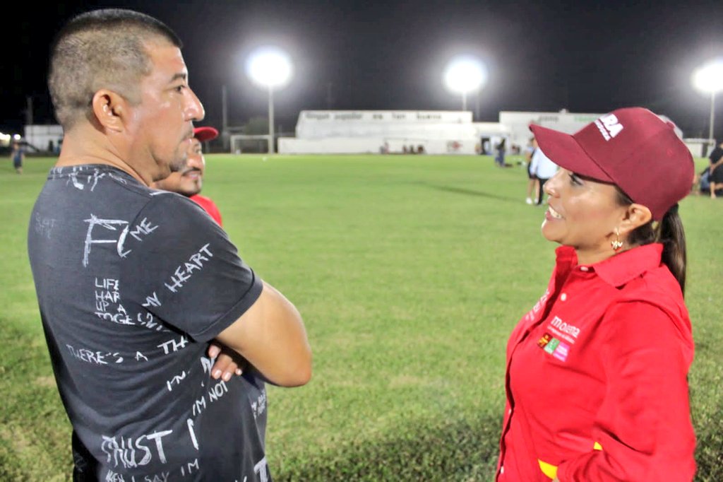 A los deportistas les esperan grandes beneficios con la llegada de la #4T a Quintana Roo, porque serán parte importante en los planes de trabajo legislativo #Cancún #BSO #D8 #Elecciones2022