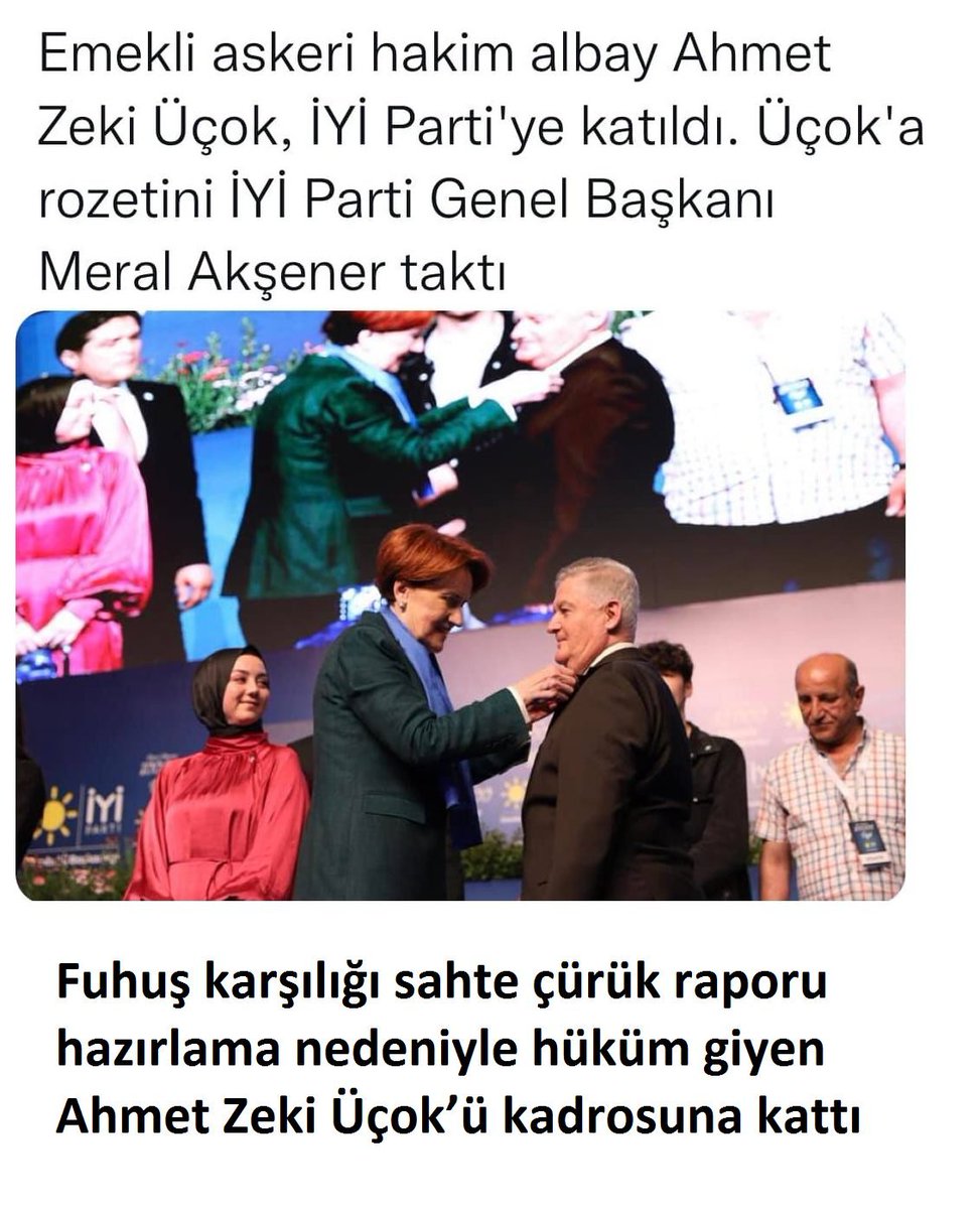 Sayın @meral_aksener şu memlekette gönül rahatlıgıyla reyimizi verecek birtane dürüst parti bulamıyacakmıyız . AKP den kaçıyoruz sizler inadına bizi onun kucagına itiyorsunuz #bunudagördük
