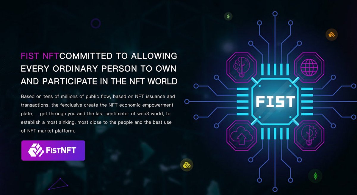 Fist__NFT's tweet photo. As FistNFT increases in the number of people using the platform and the size of the market, a fully community-driven 100% DAO-governed NFT Marketplace will emerge.

@BSC @TheBinanceNFT @bsc_daily https://t.co/yhKuaKIdMX