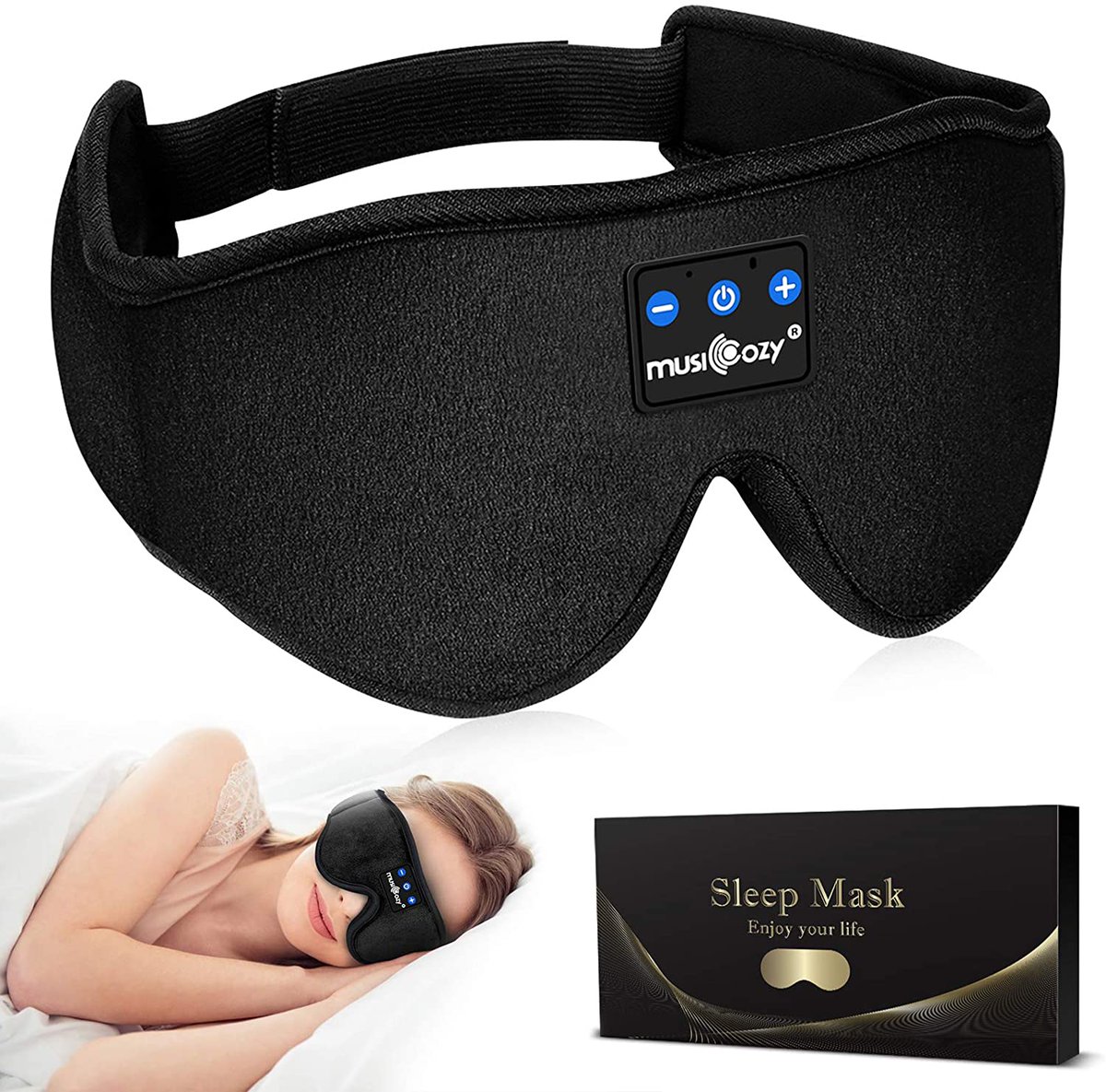 techgadgetsmith's tweet image. Sleeping Headphones Sleep Mask

Wireless Sleep Mask Earbuds for Side Sleepers Men Women Office Nap Air Travel Cool Tech Gadgets Unique Gifts Boys Girls

buy on amazon

amzn.to/3MXVVsw

#sleep #airtravel #gadgets #tech
