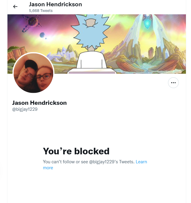 Awww <a href="/bigjay1229/">Jay</a> blocked me. Can't take the heat, shoulda stayed out of the under-aged kitchen you child predator. You can't block everyone.