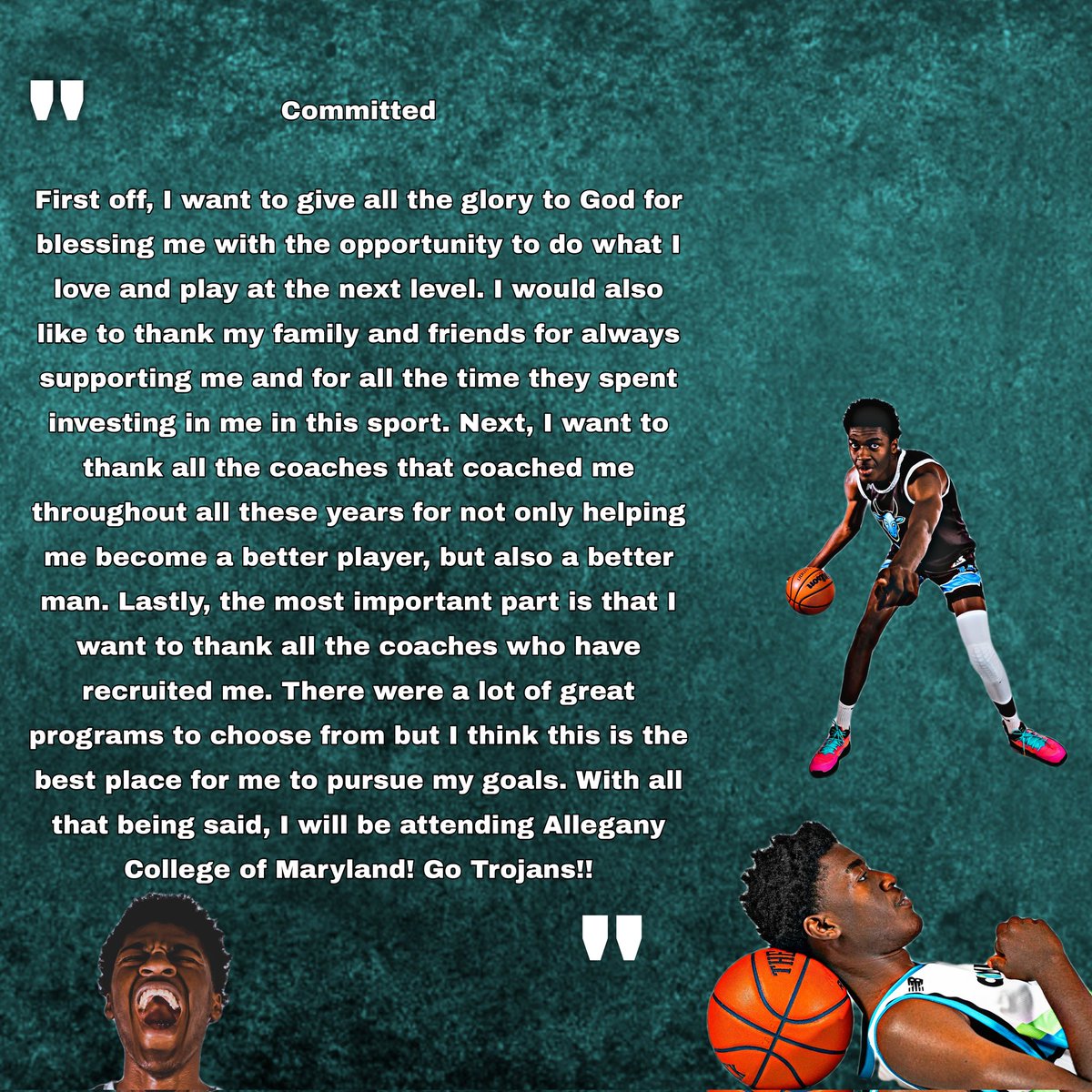 34Mpanzo's tweet photo. 2000% Committed ✍🏽🏀💚💙
#LETSGOOO Trojans 💚💙🎓🏀
@Coach_Reams @ACMTrojans https://t.co/q81OzmHDnA