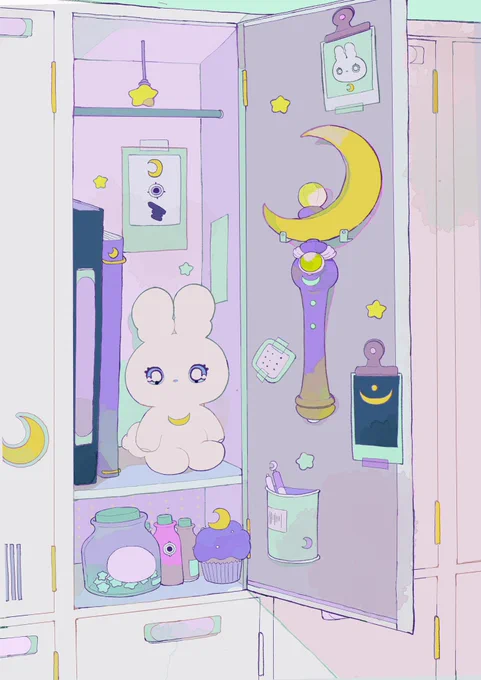 どちらかをポストカードにしようかなと思うのですが、どちらがいいですかね🤔🌙☁️ 