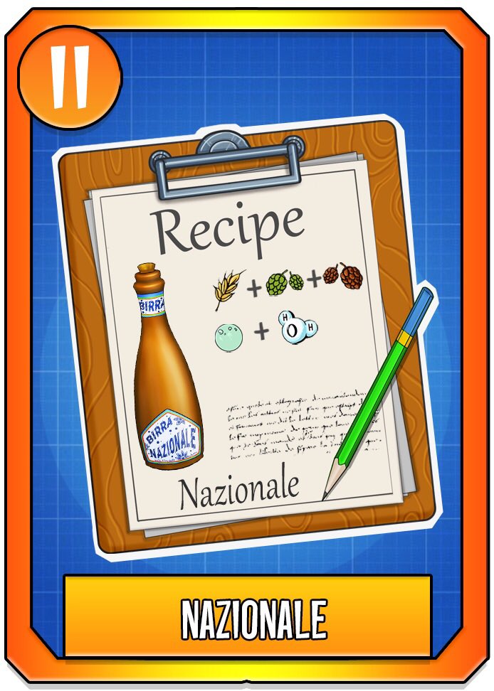 Bonus beer recipes Both for T2 + T3 are inspired with real existing beers from the real existing breweries will be dropped to the game soon 

We want our players to know more about the best 🍺 in the world 

<a href="/BirraBaladin/">Birra Baladin</a> Plank Braueri
