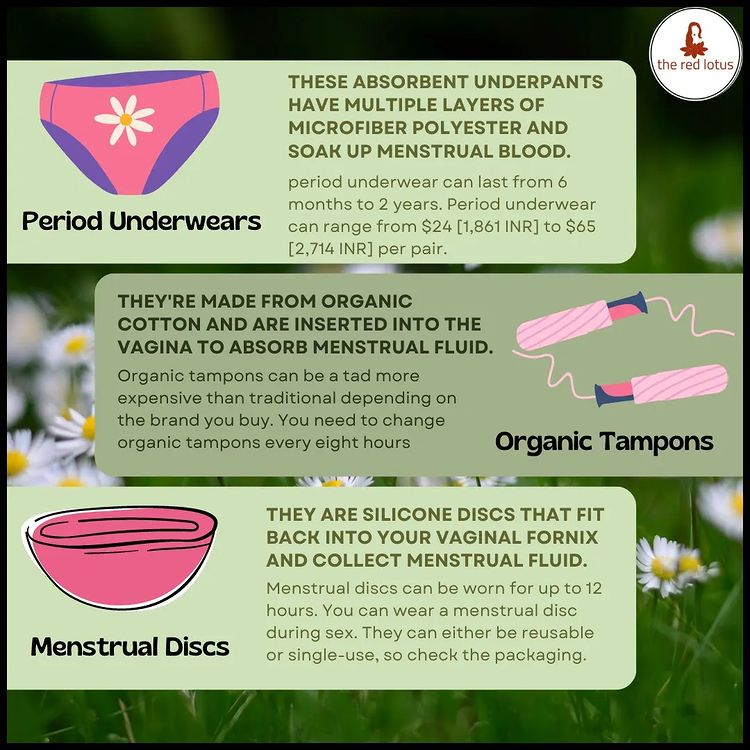 _TheRedLotus_'s tweet photo. Let's take a look at some of the #sustainable #mentrualproducts available!

#MenstrualHygieneDay #menstruation #periods #periodblood https://t.co/a5gu18wNQe