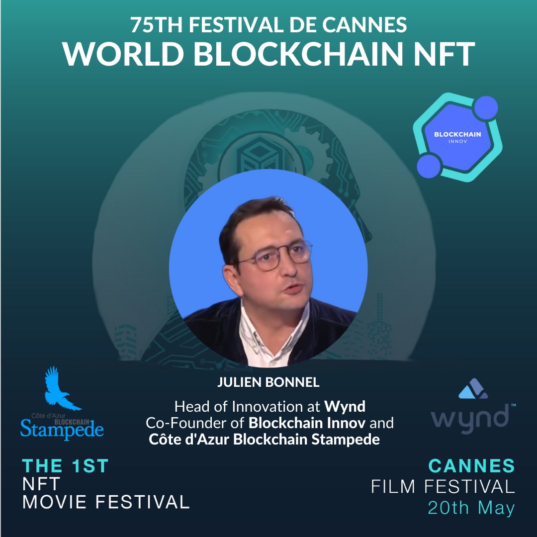 Julien Bonnel 🌱 🧠 🚀 ✨ (@jbonnel) on Twitter photo J'ai eu le plaisir d'intervenir au World Blockchain NFT le 20 mai : une journée dédiée à la #Blockchain et aux #NFT pendant le <a href="/Festival_Cannes/">Festival de Cannes</a> qui a réuni l'écosystème #français et #international pour créer le premier #festival #mondial du #film #NFT 👉 linkedin.com/feed/update/ur… J'ai eu le plaisir d'intervenir au World Blockchain NFT le 20 mai : une journée dédiée à la #Blockchain et aux #NFT pendant le <a href="/Festival_Cannes/">Festival de Cannes</a> qui a réuni l'écosystème #français et #international pour créer le premier #festival #mondial du #film #NFT 👉 linkedin.com/feed/update/ur…