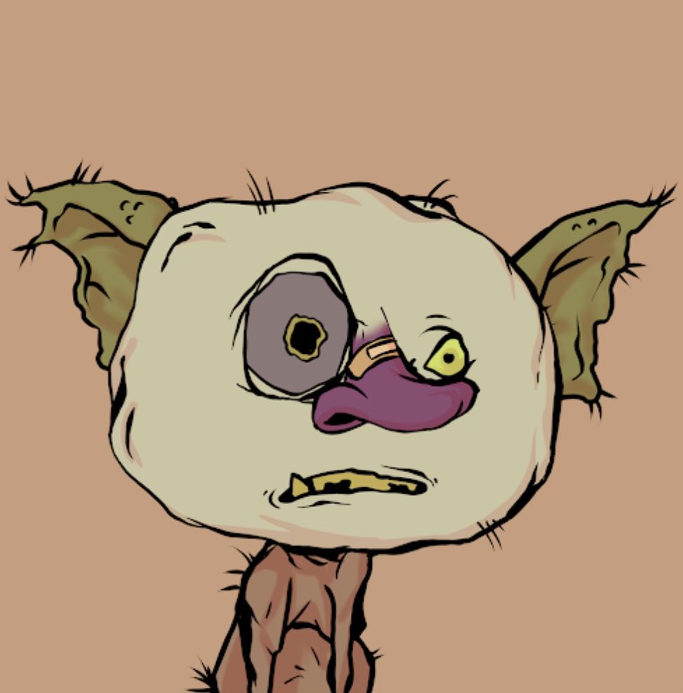 You can’t have a Kamp without Goblins! Picked one up for <a href="/KampKilmer/">Kamp Kilmer</a>. Join me around the KampFire <a href="/goblintownwtf/">goblintown.wtf</a> community! ok dats all byeby #GoblinFollowKampKilmer