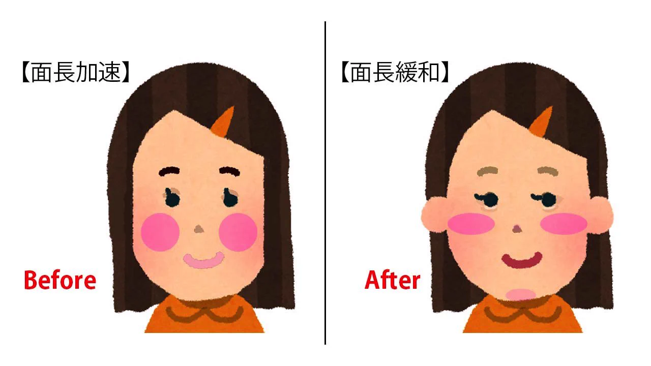 「面長加速メイク→面長緩和メイク」不器用＆面倒くさがりな私がやっている超簡単テク。