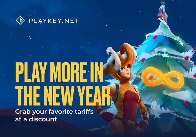 green_crypto888's tweet photo. 🎄New year’s sale!
🎁Up to 40% off on popular tariffs! Get it #through December 26!
✅#playkey.net
#crypto https://t.co/uvdLeNZtYM